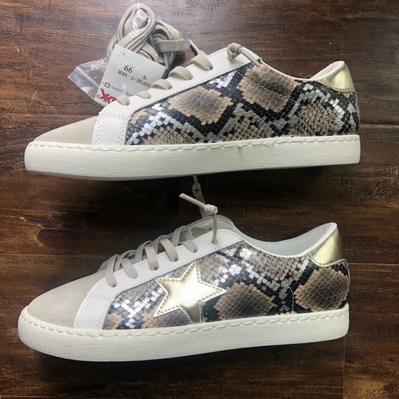 Gold Vintage Havana Sneakers